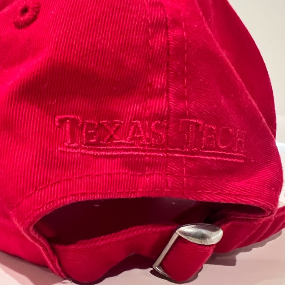 Texas Tech University TTU Red Raider Masked Rider Baseball Cap Hat - Picture 5 of 5